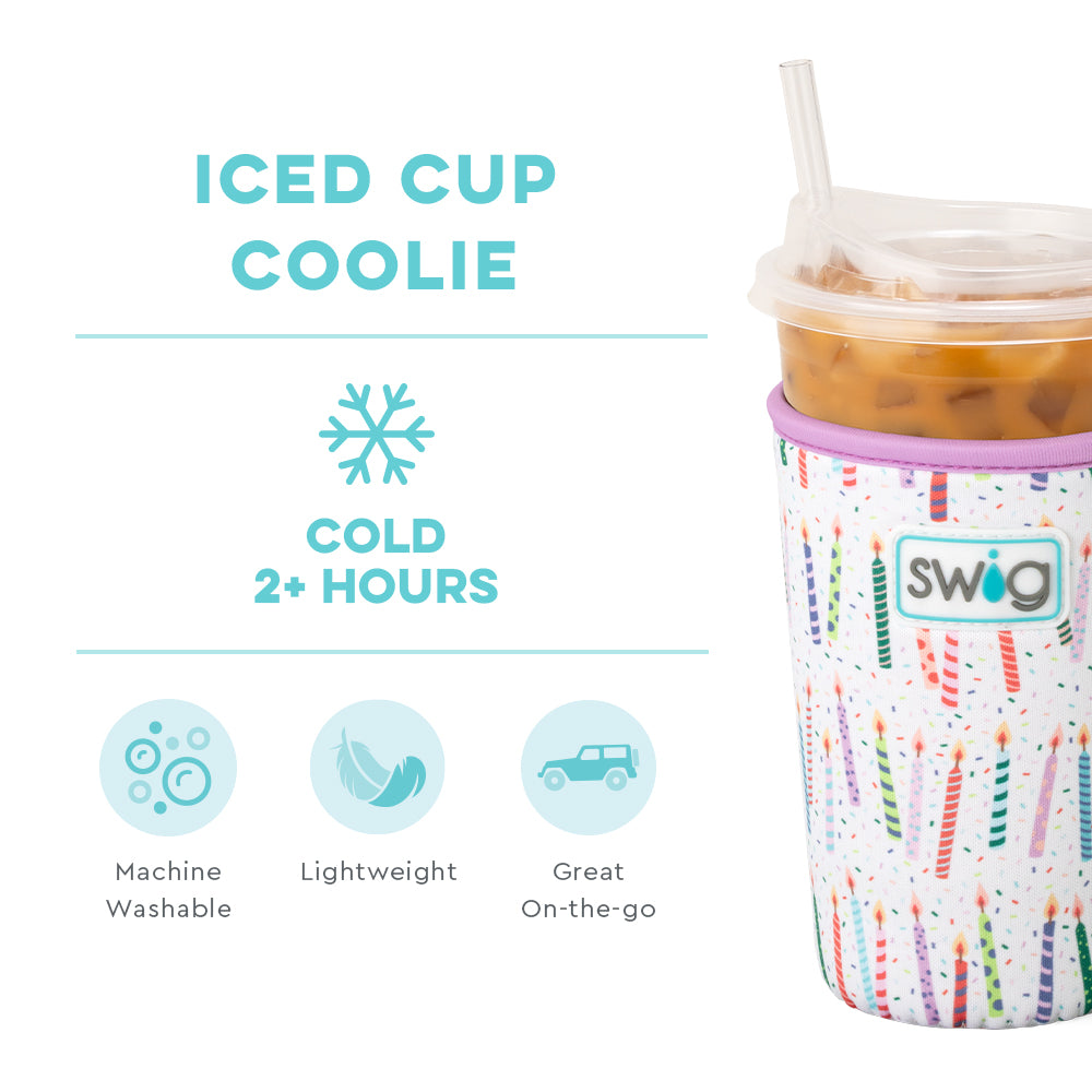 Make a Wish Medium Iced Cup Coolie