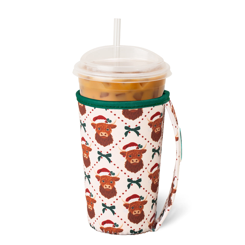 Holiday Herd Medium Iced Cup Coolie