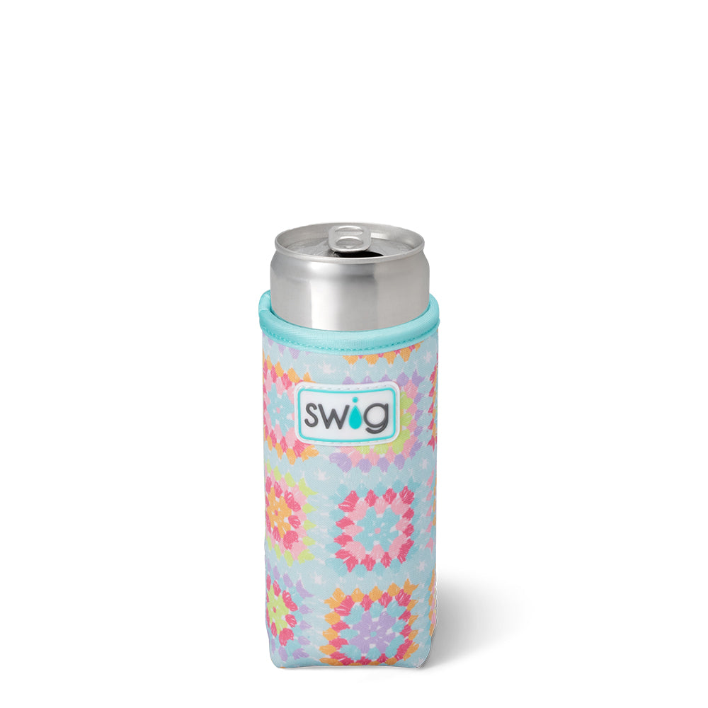 Swig Life Close Knit Insulated Neoprene Slim Can Coolie