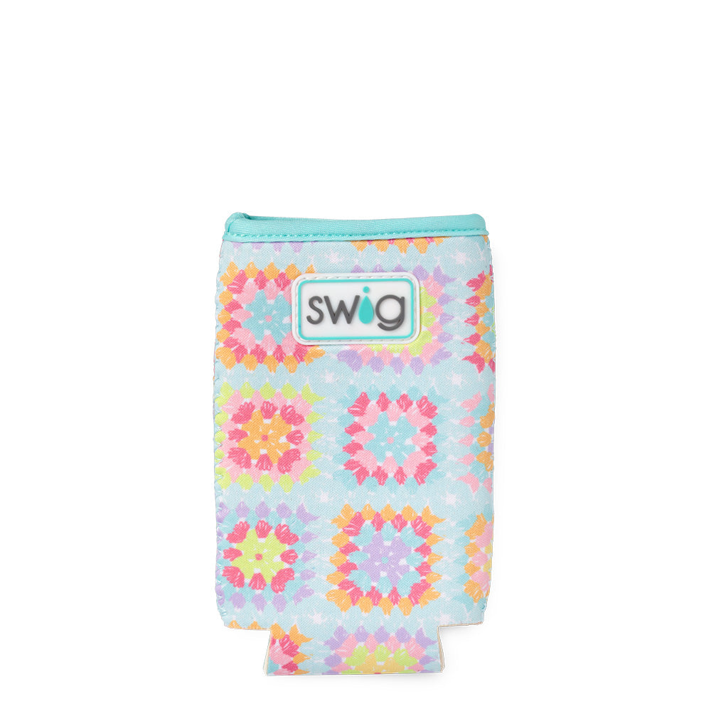 Granny Squares Slim Can Coolie