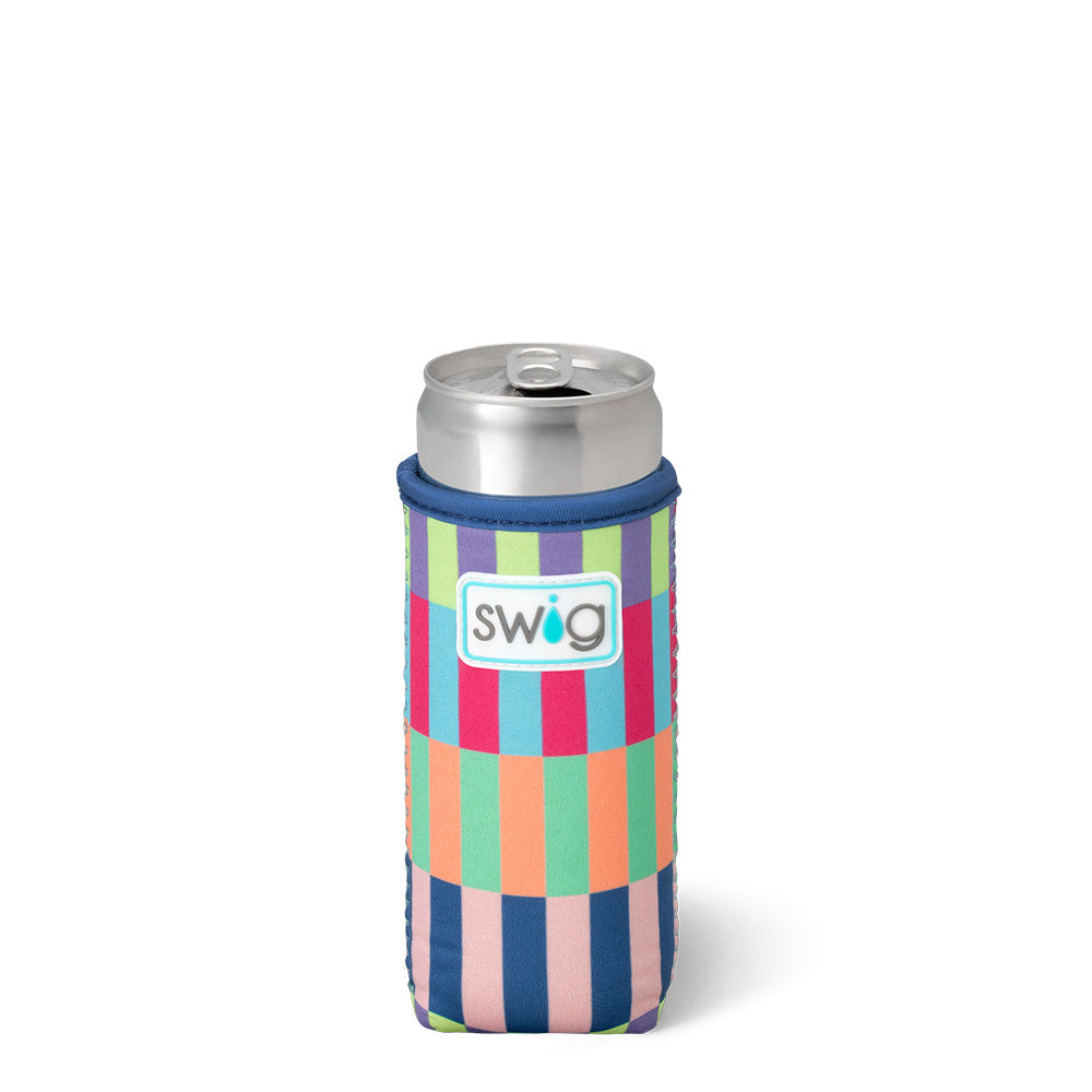 Brite Stripe Slim Can Coolie