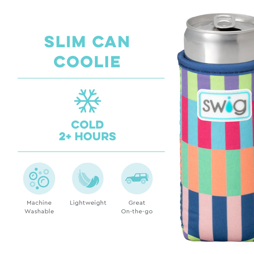 Brite Stripe Slim Can Coolie