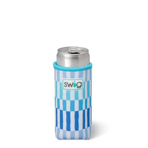 Swig Life Glacier Stripe Insulated Neoprene Slim Can Coolie