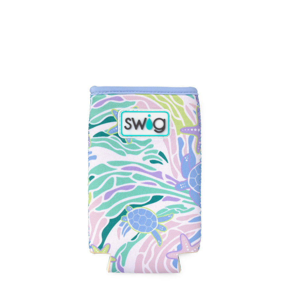 Sea Swirl Slim Can Coolie