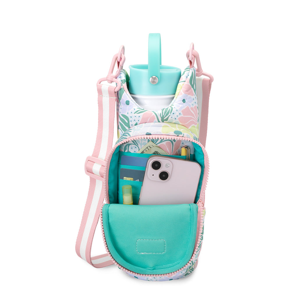 Garden Party Water Bottle Sling