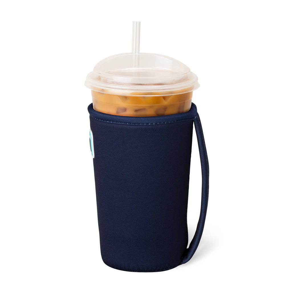 Navy Medium Iced Cup Coolie