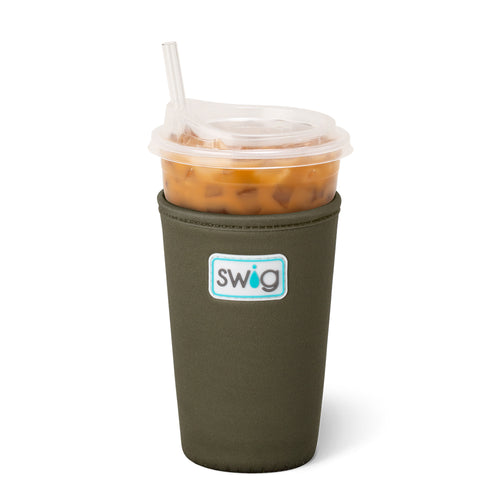 Olive Medium Iced Cup Coolie