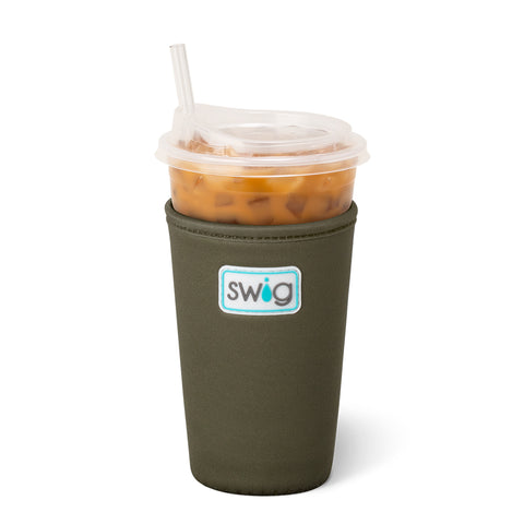 Olive Skinny Can Cooler 12oz
