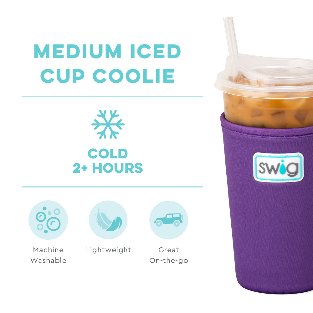 Purple Medium Iced Cup Coolie