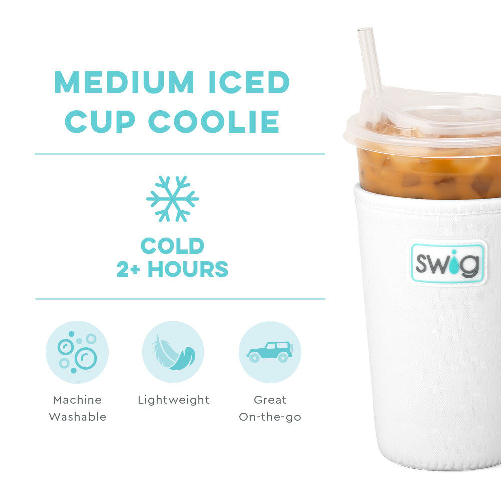 White Medium Iced Cup Coolie