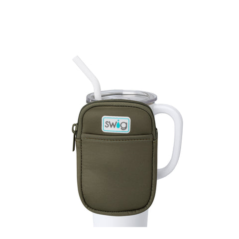 Olive Skinny Can Cooler 12oz