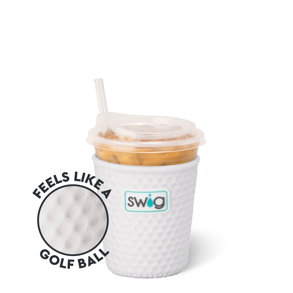 White Golf Ball Small Iced Cup Coolie