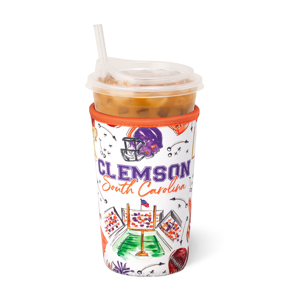 Tailgates in Clemson Medium Iced Cup Coolie