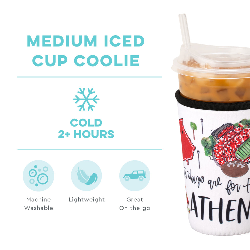Saturdays in Athens Medium Iced Cup Coolie