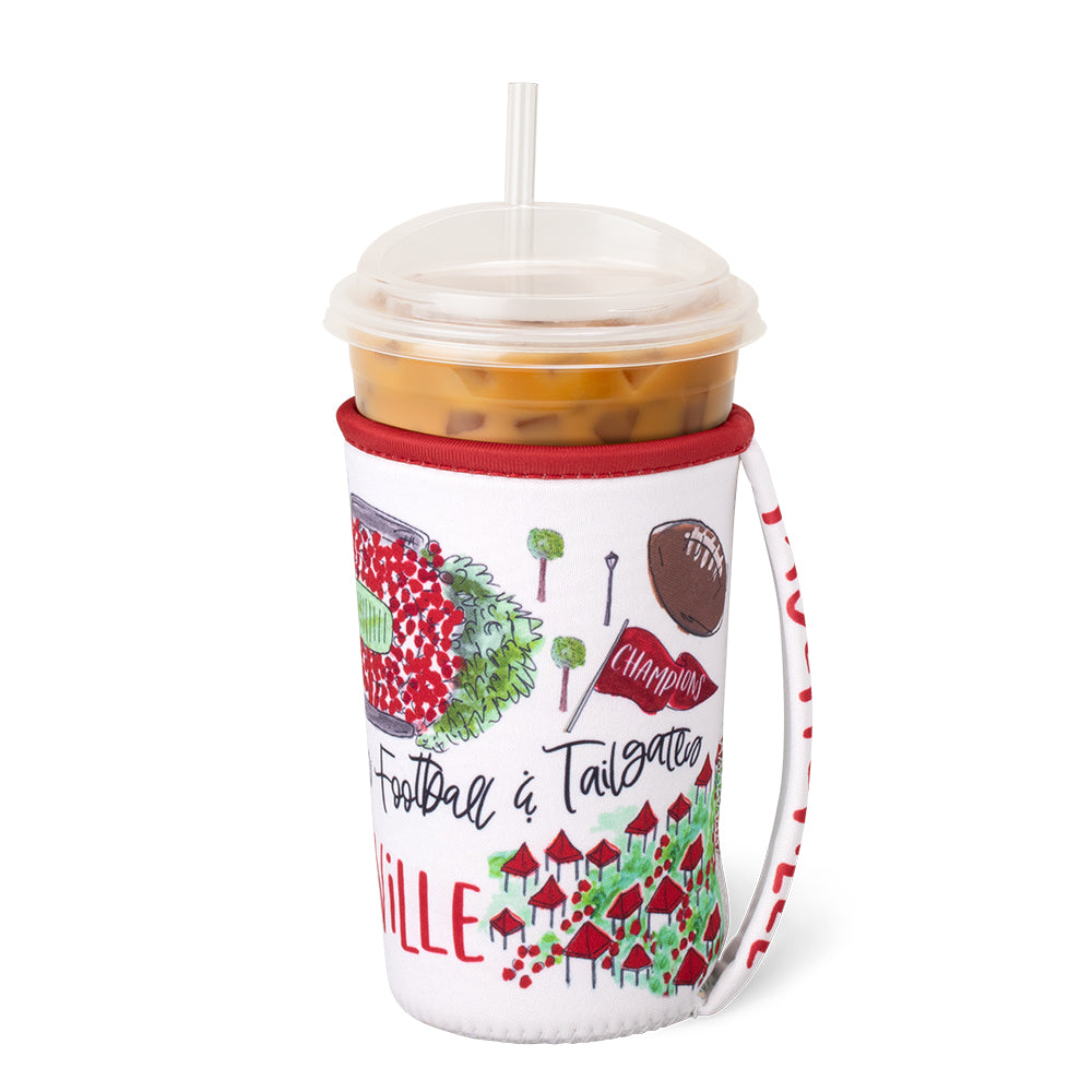 Saturdays in Fayetteville Medium Iced Cup Coolie