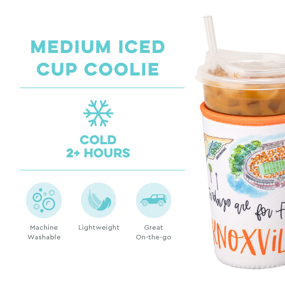 Saturdays in Knoxville Medium Iced Cup Coolie