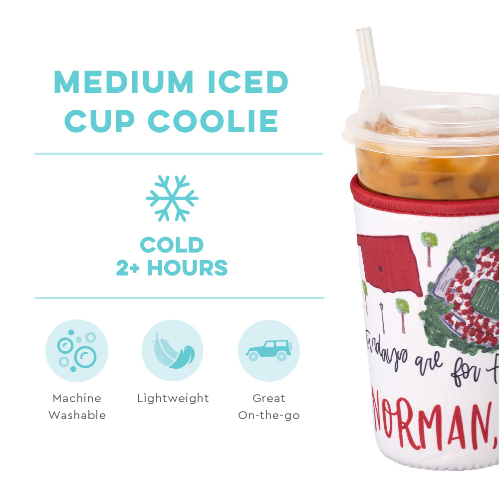 Saturdays in Norman Medium Iced Cup Coolie