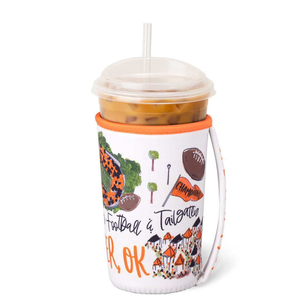 Saturdays in Stillwater Medium Iced Cup Coolie