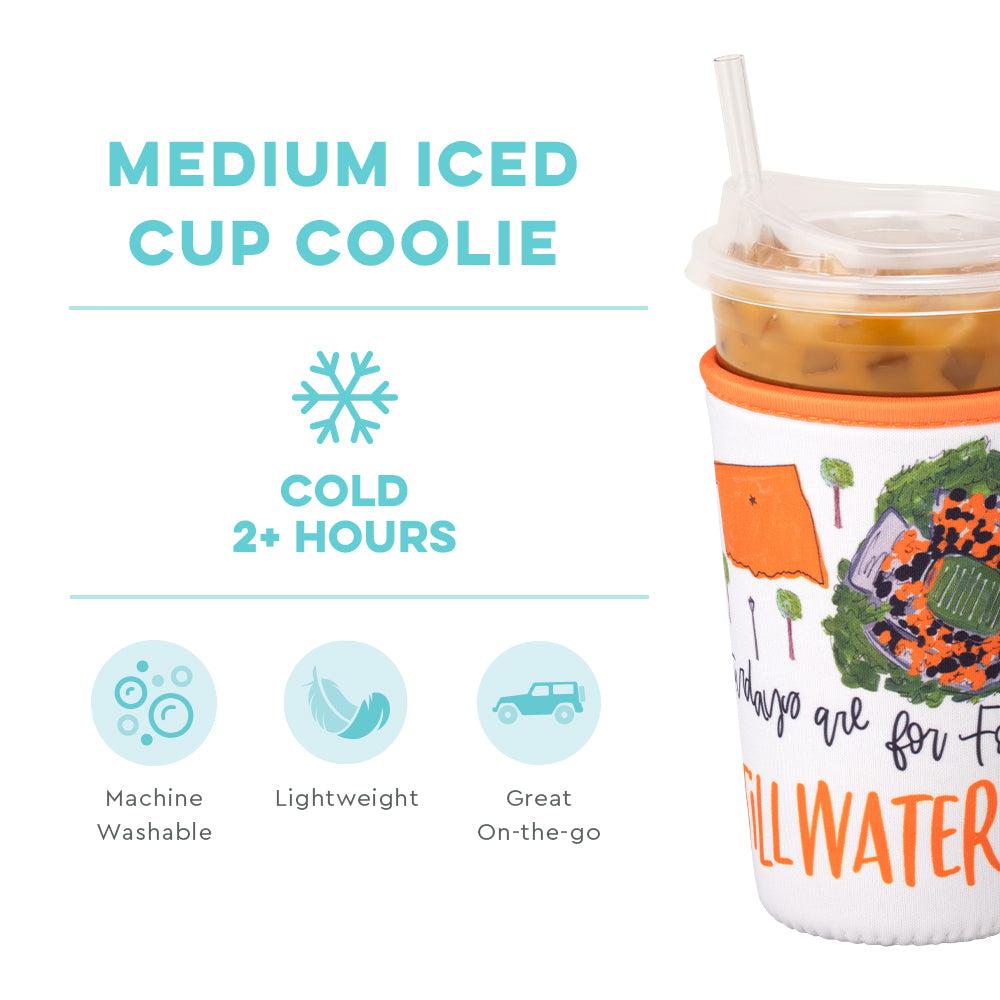 Saturdays in Stillwater Medium Iced Cup Coolie