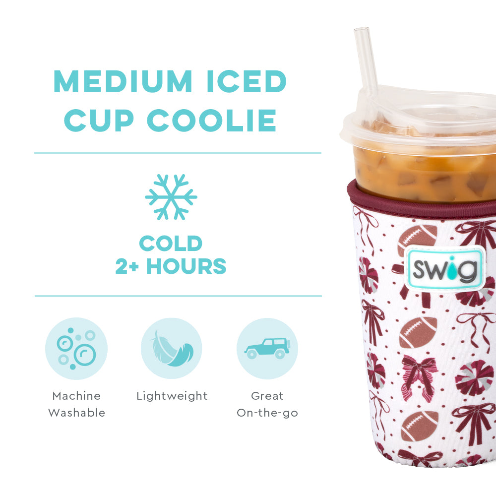 We've Got Spirit Maroon Medium Iced Cup Coolie