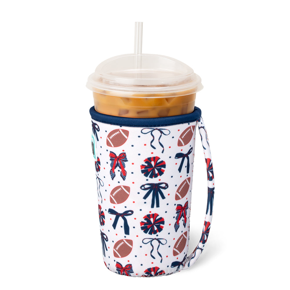 We've Got Spirit Navy + Red Medium Iced Cup Coolie