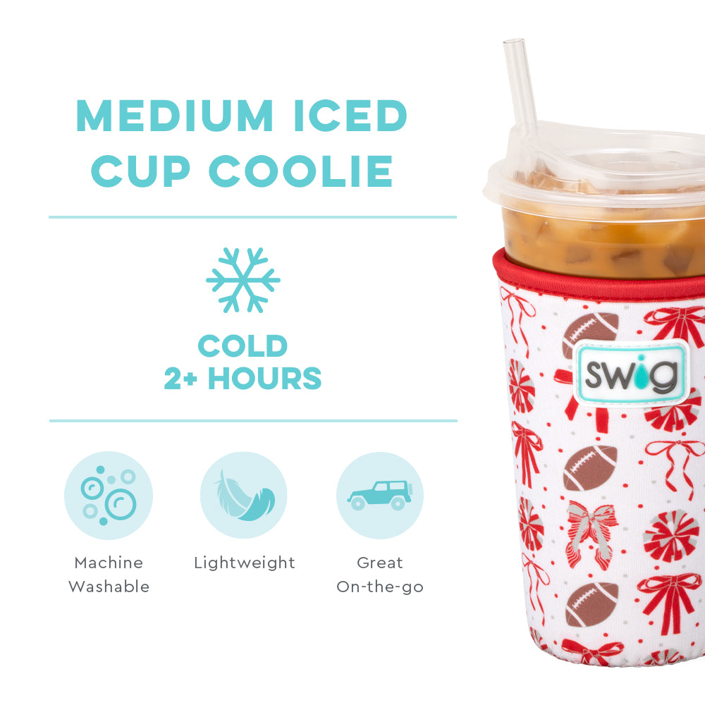 We've Got Spirit Red + Grey Medium Iced Cup Coolie