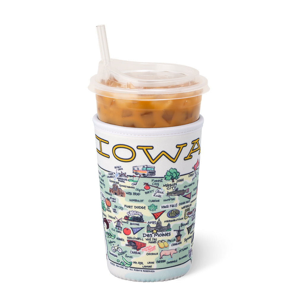 Swig Life Iowa Insulated Neoprene Iced Cup Coolie