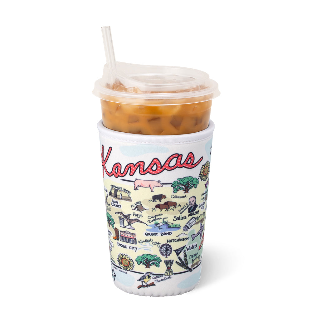 Swig Life Kansas Insulated Neoprene Iced Cup Coolie