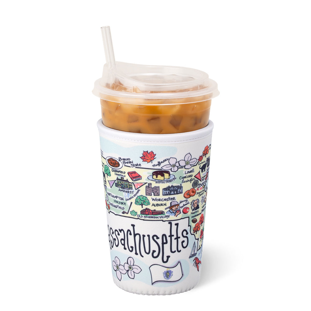 Swig Life Massachusetts Insulated Neoprene Iced Cup Coolie