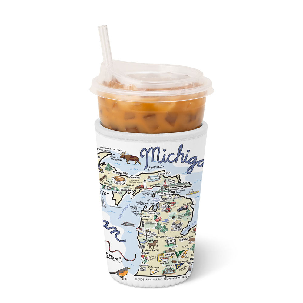 Swig Life Michigan Insulated Neoprene Iced Cup Coolie