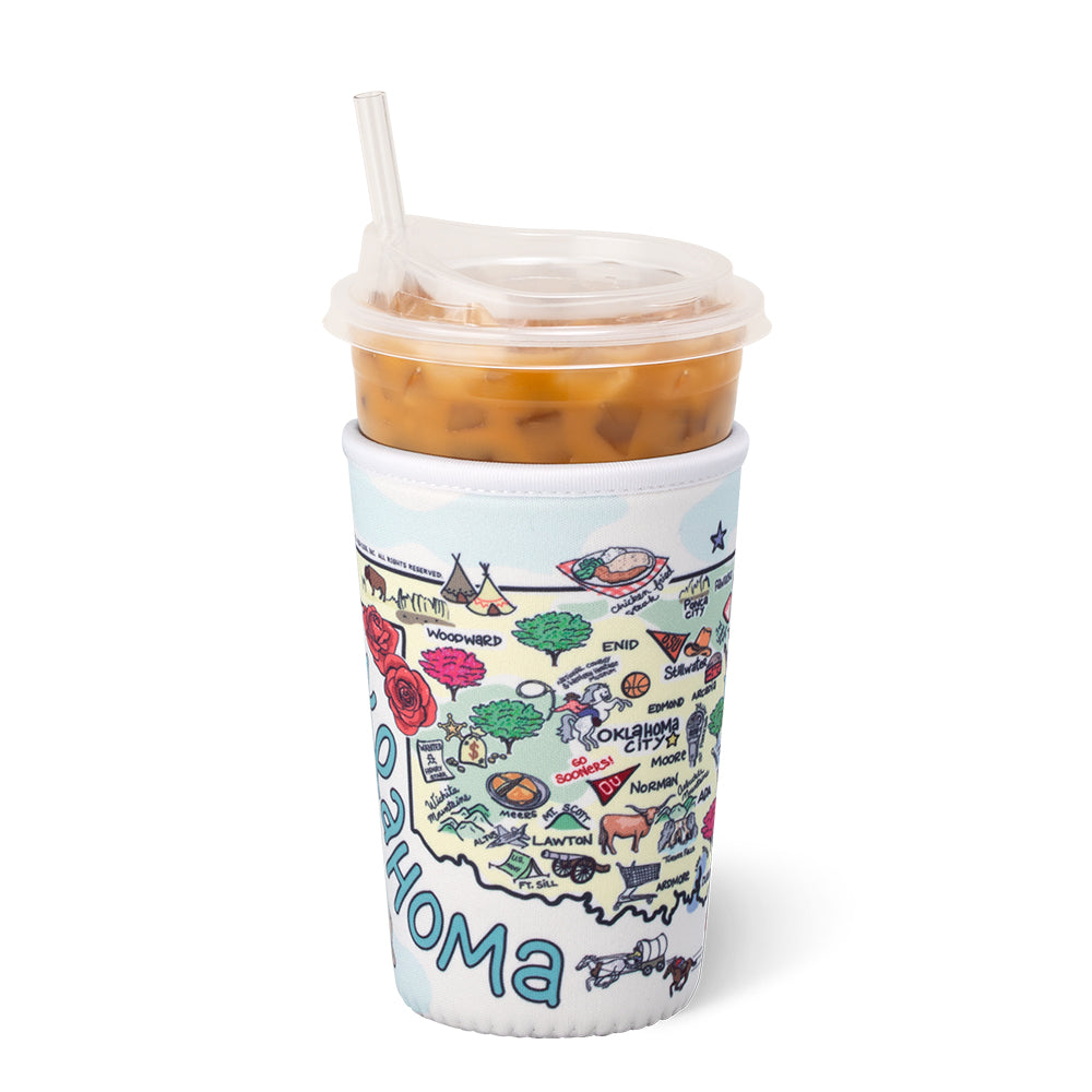 Swig Life Oklahoma Insulated Neoprene Iced Cup Coolie