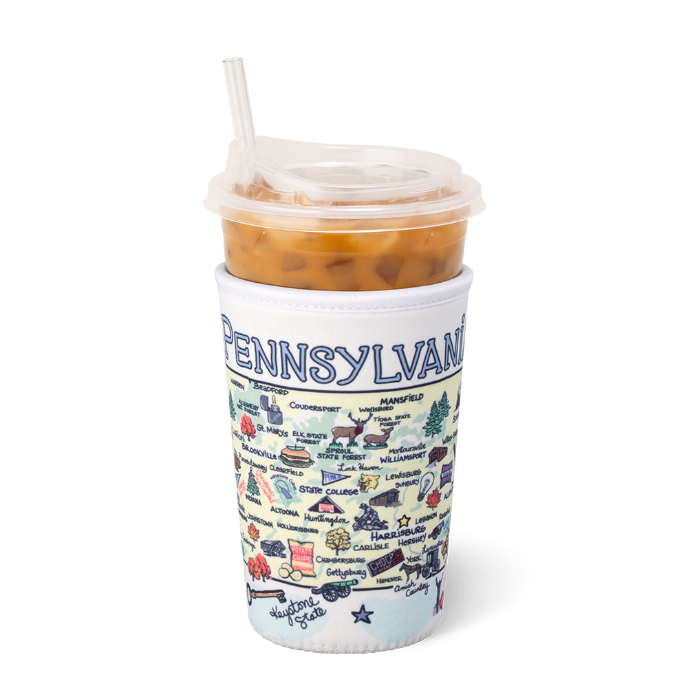 Swig Life Pennsylvania Insulated Neoprene Iced Cup Coolie