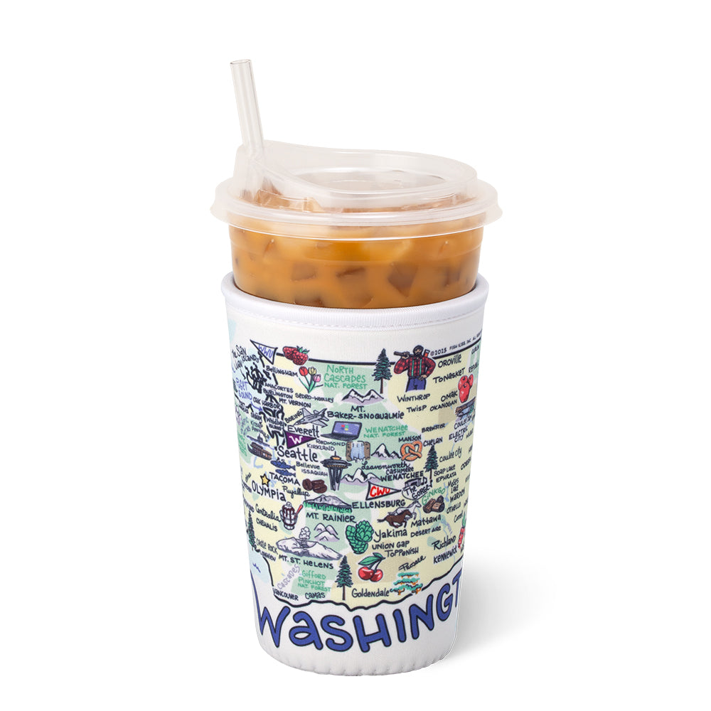 Swig Life Washington Insulated Neoprene Iced Cup Coolie