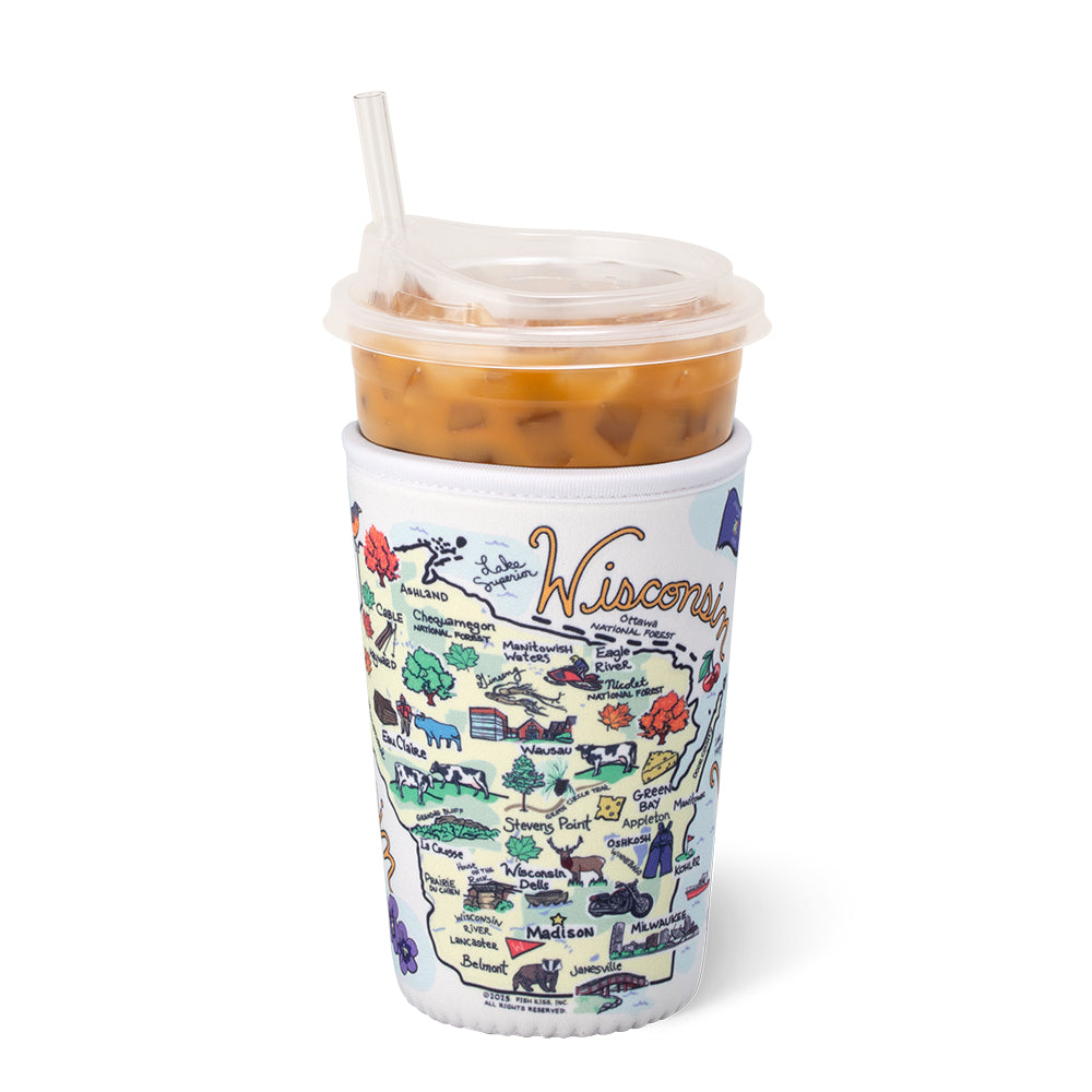 Swig Life Wisconsin Insulated Neoprene Iced Cup Coolie