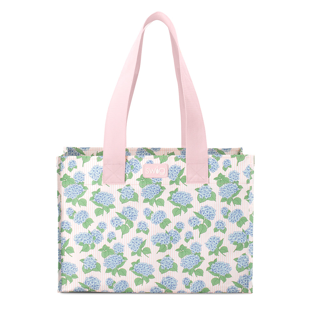 Hydrangeas Large Reusable Gift Bag