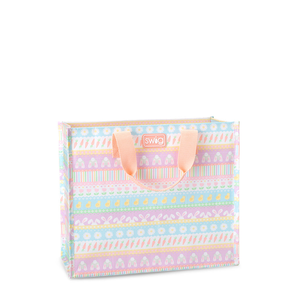 Swig Life Bunny Trail Laminated Medium Reusable Bag