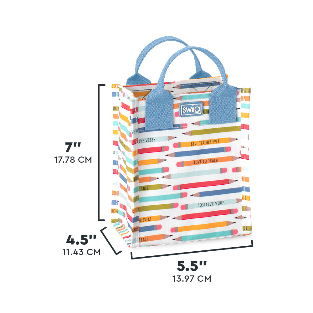 Teacher Life Mini Reusable Gift Bag