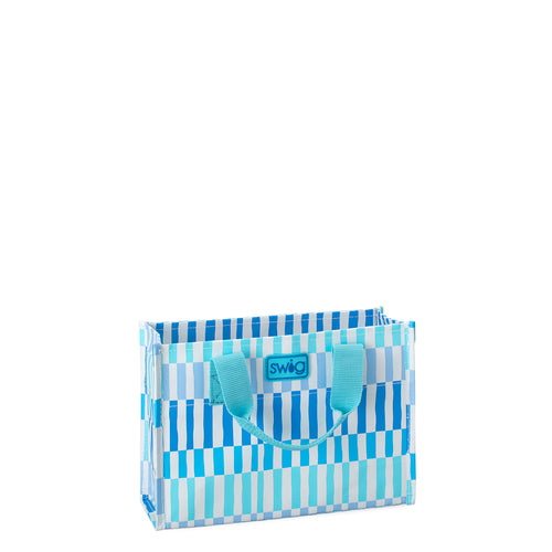 Glacier Stripe Small Reusable Gift Bag