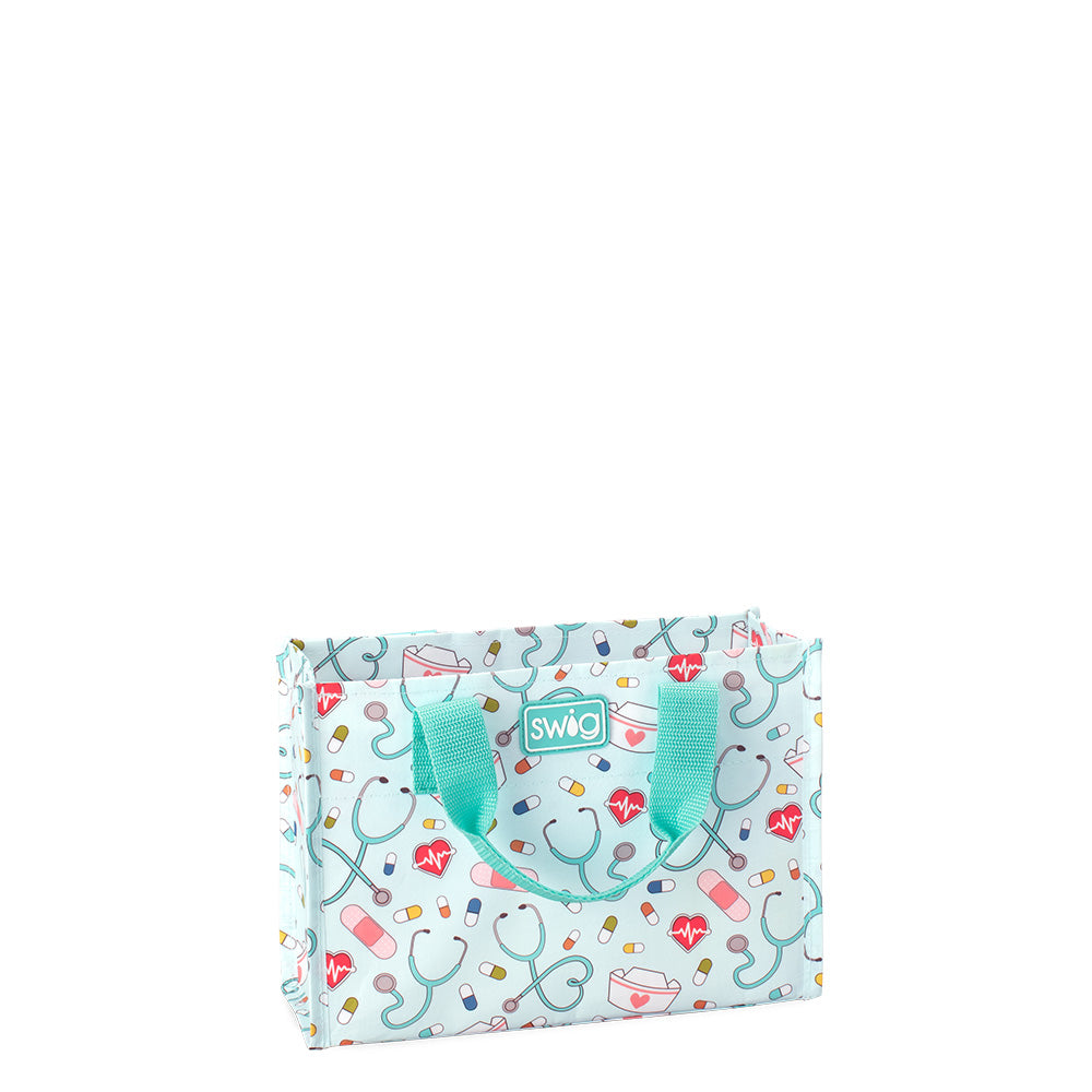 Swig Life Scrub Life Laminated Small Reusable Bag