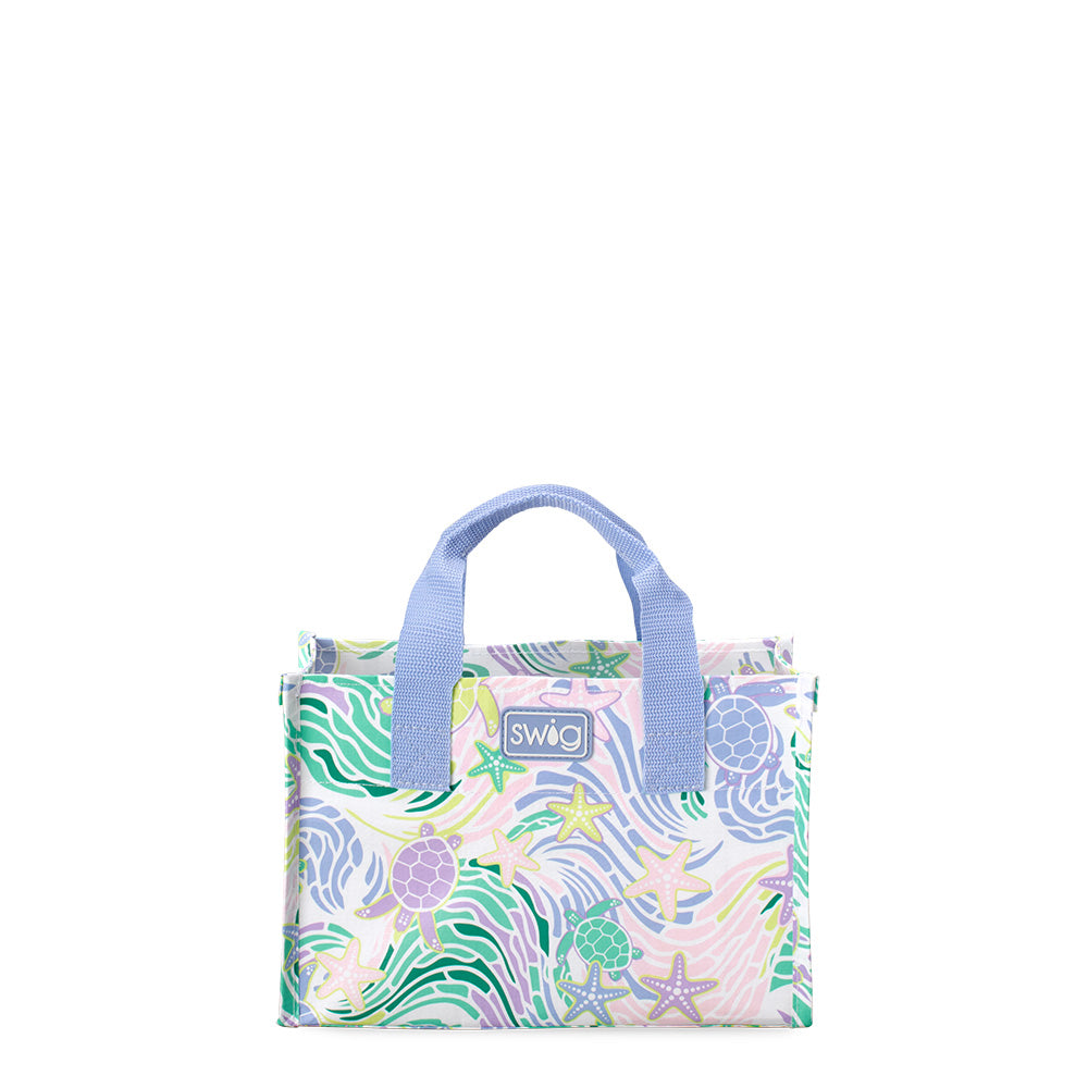 Sea Swirl Small Reusable Gift Bag