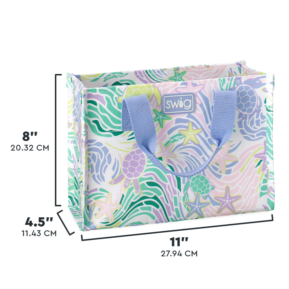 Sea Swirl Small Reusable Gift Bag