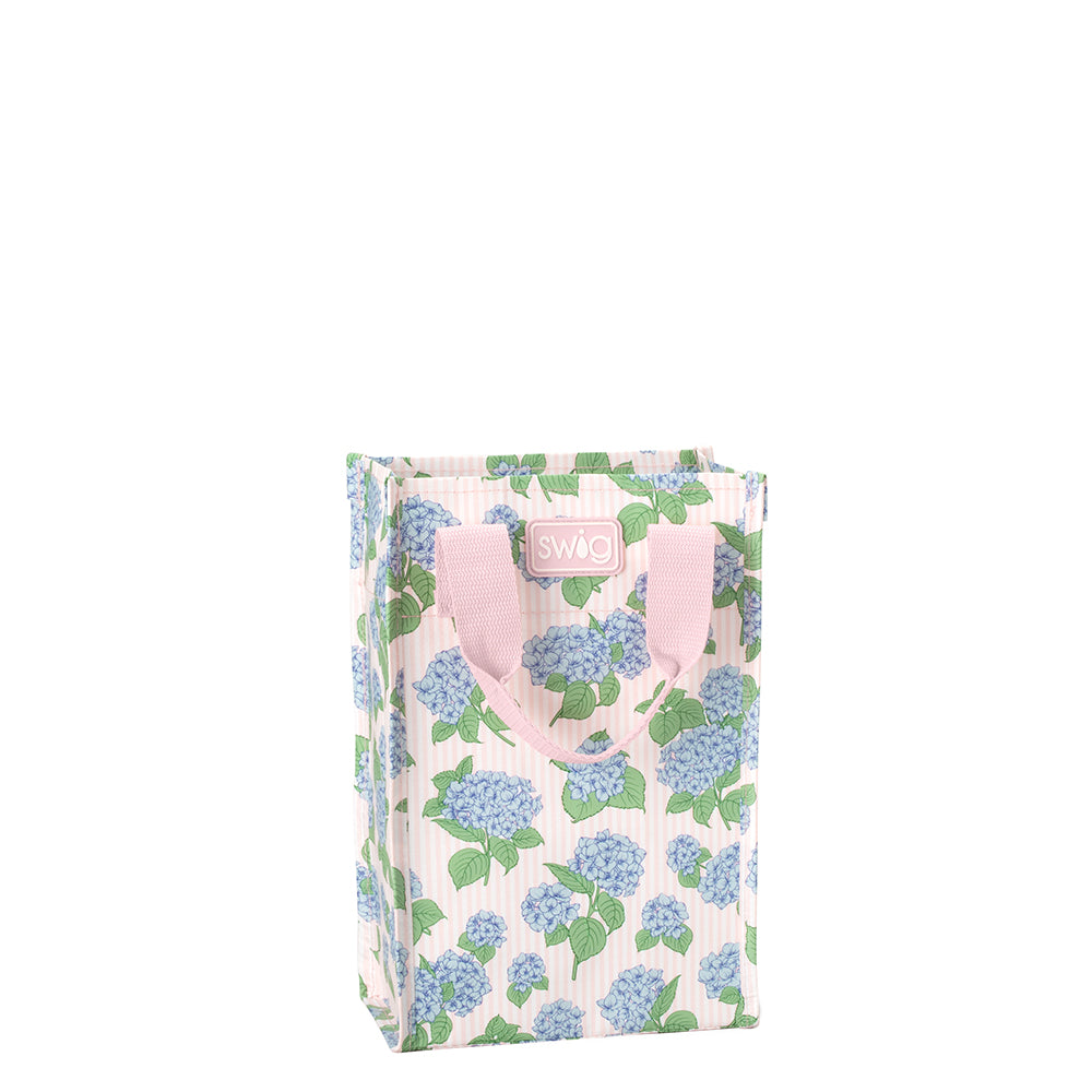 Hydrangeas Tall Reusable Gift Bag