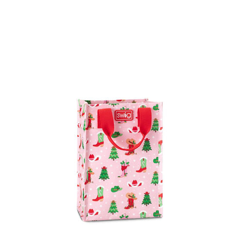 Glacier Stripe Reusable Gift Bag Small
