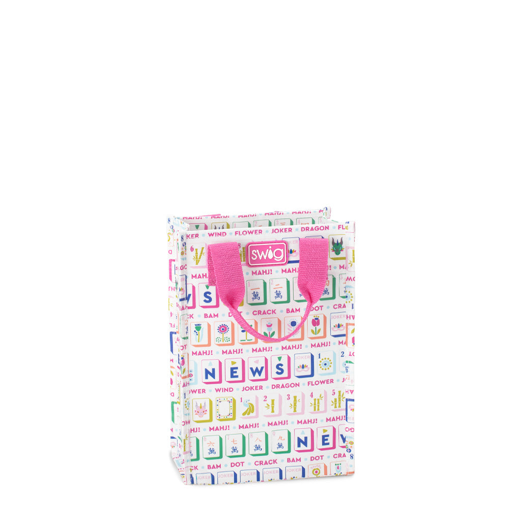 Mahjong Tall Reusable Gift Bag