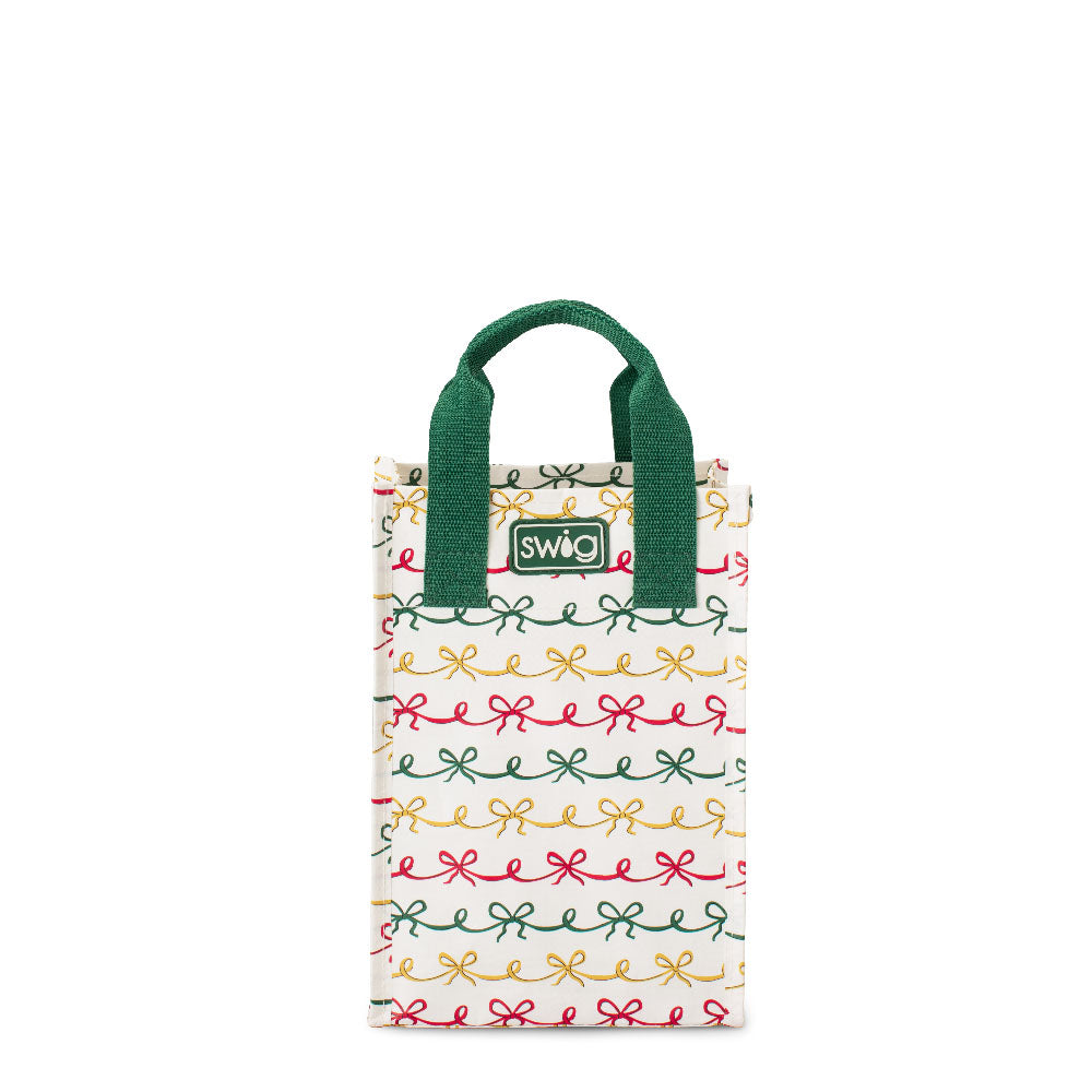 Christmas Bows Mega Mug 30oz Gift Set