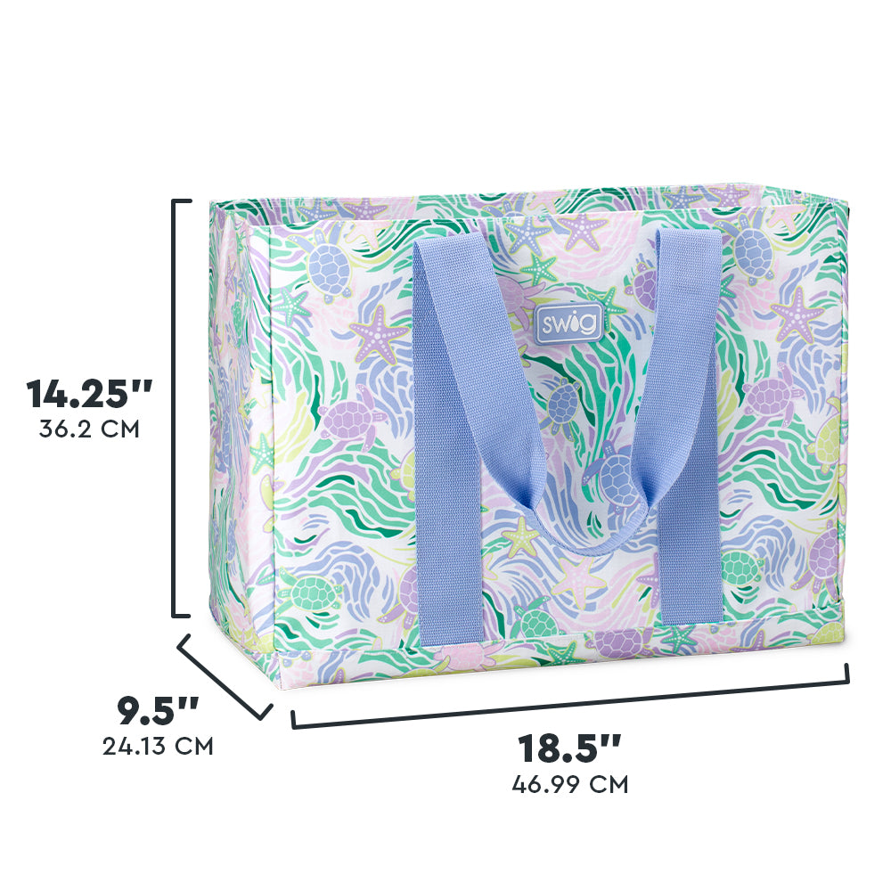 Sea Swirl Jumbo Tote Bag