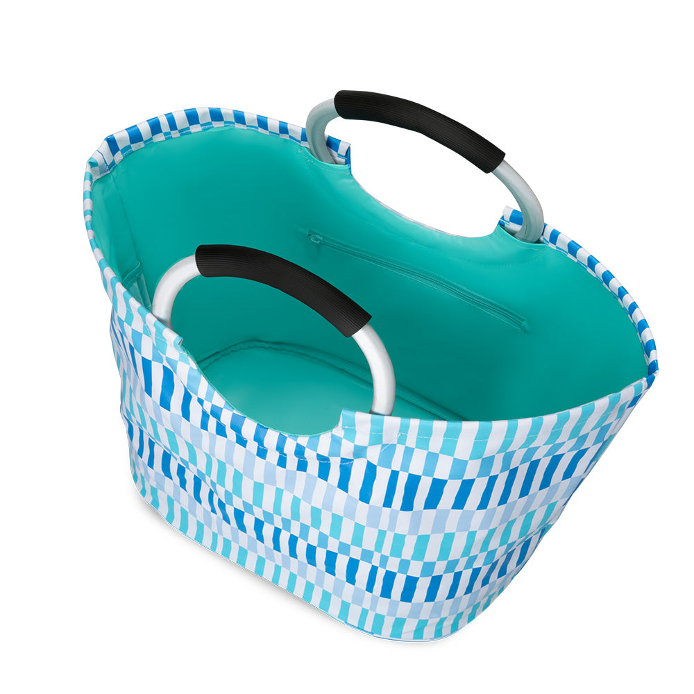 Glacier Stripe Loopi Tote Bag