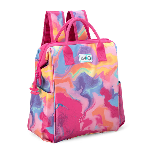 Sherbet Stripe Packi 12 Cooler