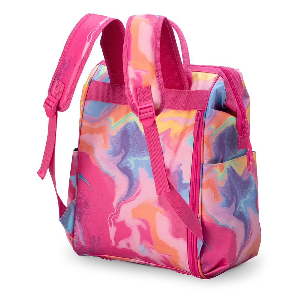 Swig Life Candy Crush Packi Backpack Cooler back view