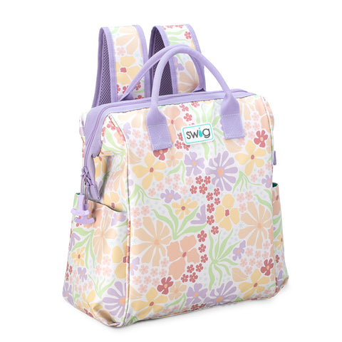 Sherbet Stripe Packi 12 Cooler